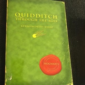 Quidditch Through the Ages - Paperback  1st Edition.